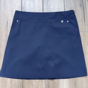 Navy Cutter & Buck ladies golf skirt